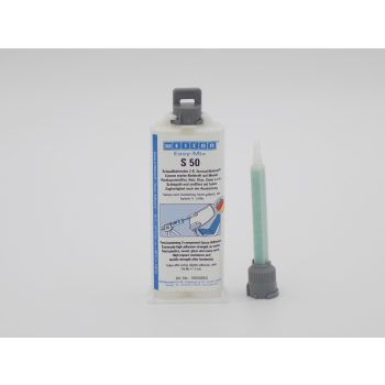   Weicon Easy-Mix S 50 kétkomponensű epoxi pillanatragasztó 50 ml