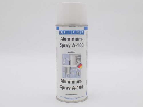 Weicon Alumínium apray A-100 400 ml - dörzsálló és hőálló +800°C-ig