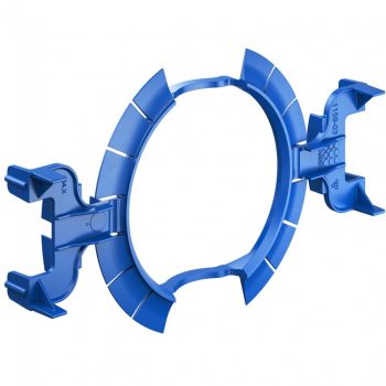   Kaiser 115903 Klemmfix gipszmentes 60-as dobozrögzítő tégla falazatba építhető szerelvény és kötődobozokhoz