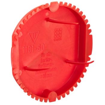   Kaiser 118160 Vakolófedél 60-as szerelvény és elágazódobozokhoz