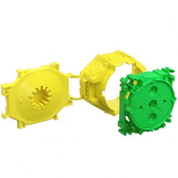   Kaiser 125501 B1 60-as szerelvénydoboz vasbeton oldalfalazatba