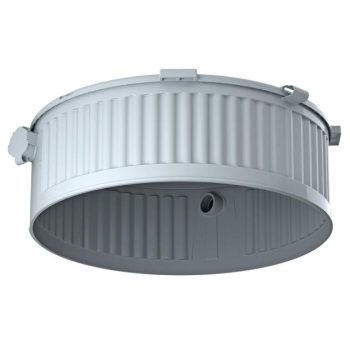   Kaiser 128300 HaloX 250 lámpa és hangszóró doboz vasbeton mennyezetbe 