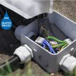 Kaiser IP68BOX vízálló epoxi gyantával feltölthető kötődoboz szett