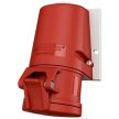 Mennekes 27002 falonkívüli (ráépíthető) aljzat 16A 4p 400V IP44
