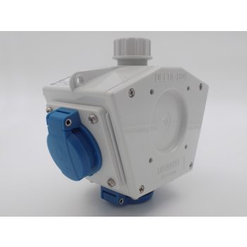   Mennekes 92798 DELTA-BOX függeszthető tokozat 3×16A,2s+f,230V aljzatokkal IP44