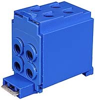 FTG KVIAC12035B univerzális sorkapocs, átvezető blokk 6-35mm2 2/2 pólus kék 1/10