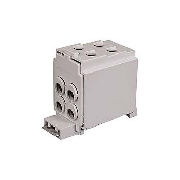   FTG KVIAC12035G univerzális sorkapocs, átvezető blokk 6-35mm2 2/2 pólus szürke 1/10