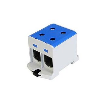   FTG KVIAC12150B univerzális sorkapocs, átvezető blokk 25-150mm2 2/2 pólus kék 1/5