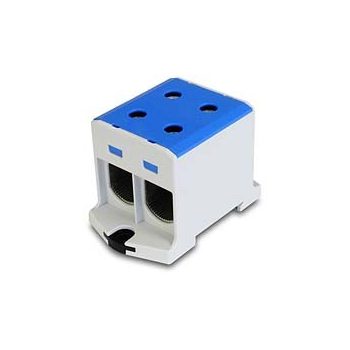   FTG KVIAC12240B univerzális sorkapocs, átvezető blokk 35-240mm2 2/2 pólus kék 1/3