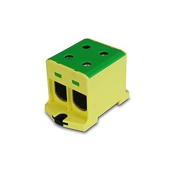   FTG KVIAC12240YG univerzális sorkapocs, átvezető blokk 35-240mm2 2/2 pólus sárga-zöld 1/3